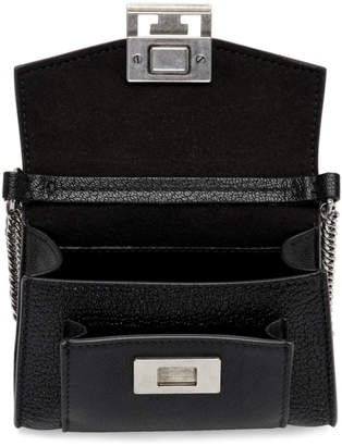 Givenchy Black Nano GV3 Pouch Bag