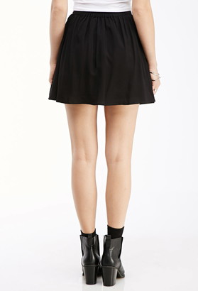 Forever 21 Button-Front Mini Skirt