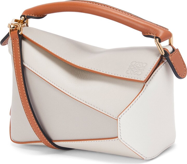 Loewe White Handbags | Shop the world's largest collection of 