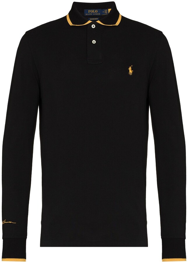 Polo Ralph Lauren Black Men's Long Sleeve Shirts | Shop the world's largest  collection of fashion | ShopStyle