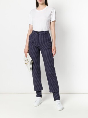 J.W.Anderson High Waist Pinstriped Trousers