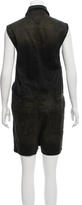 Thumbnail for your product : Theyskens' Theory Oversize Distressed Romper