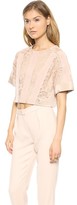 Thumbnail for your product : By Malene Birger Luce Lace top