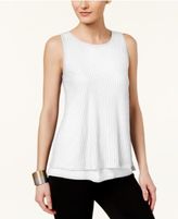 Thumbnail for your product : Cable & Gauge Lace-Up Textured Top