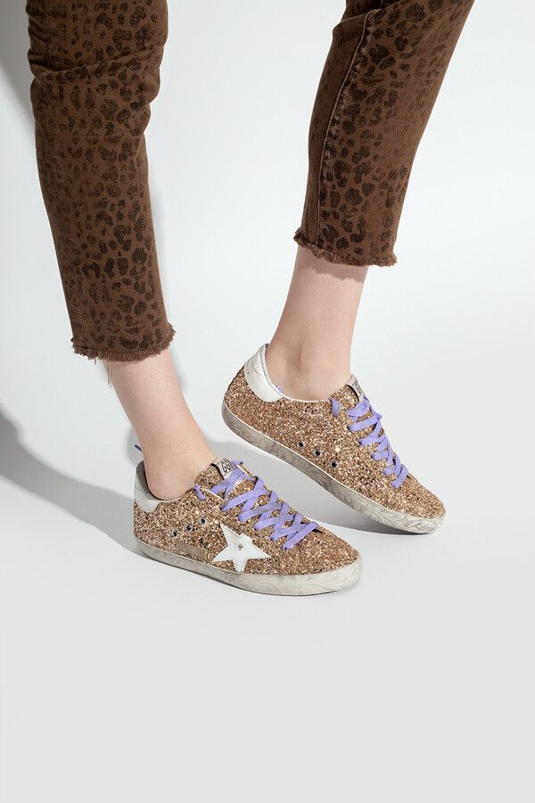 Golden Goose Superstar Sneakers Women S Gold Shopstyle