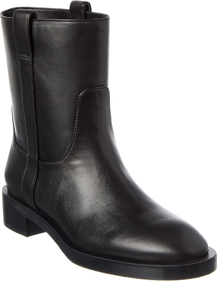 Stuart Weitzman Lenora Leather Bootie