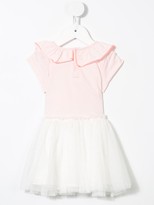 Thumbnail for your product : Billieblush Glitter-Embroidery Tulle Dress