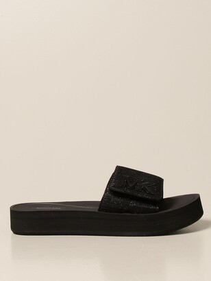 michael kors bling slides