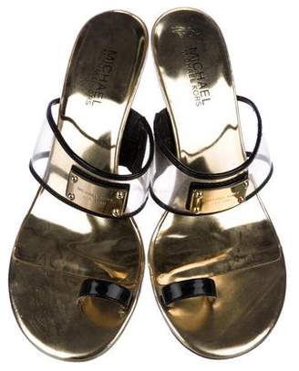 MICHAEL Michael Kors Michael Kors PVC Slide Sandals