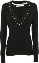 Thumbnail for your product : Givenchy Pearl V-neck Sweater