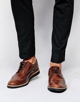 Thumbnail for your product : ASOS Brogue Shoes in Leather