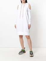 Thumbnail for your product : Puma hooded cut-out shoulder dress