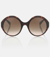 GUCCI Round sunglasses – Brown