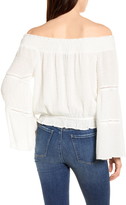 Thumbnail for your product : Lulus Sunny Story Off the Shoulder Top