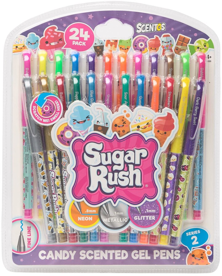 SCENTOS Sugar Rush Series 2 Scented Candy Gel Pens - Pack of 24 - ShopStyle  Games & Puzzles