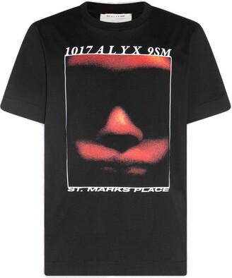 Alyx graffiti logo-print T-shirt - ShopStyle