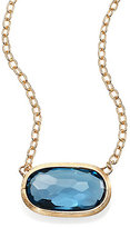 Thumbnail for your product : Marco Bicego Delicati London Blue Topaz & 18K Yellow Gold Pendant Necklace