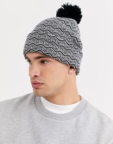 asos mens bobble hat