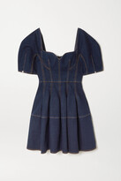 Thumbnail for your product : Alexander McQueen Denim Mini Dress
