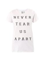 Thumbnail for your product : Zoe Karssen Never Tear Us Apart print T-shirt