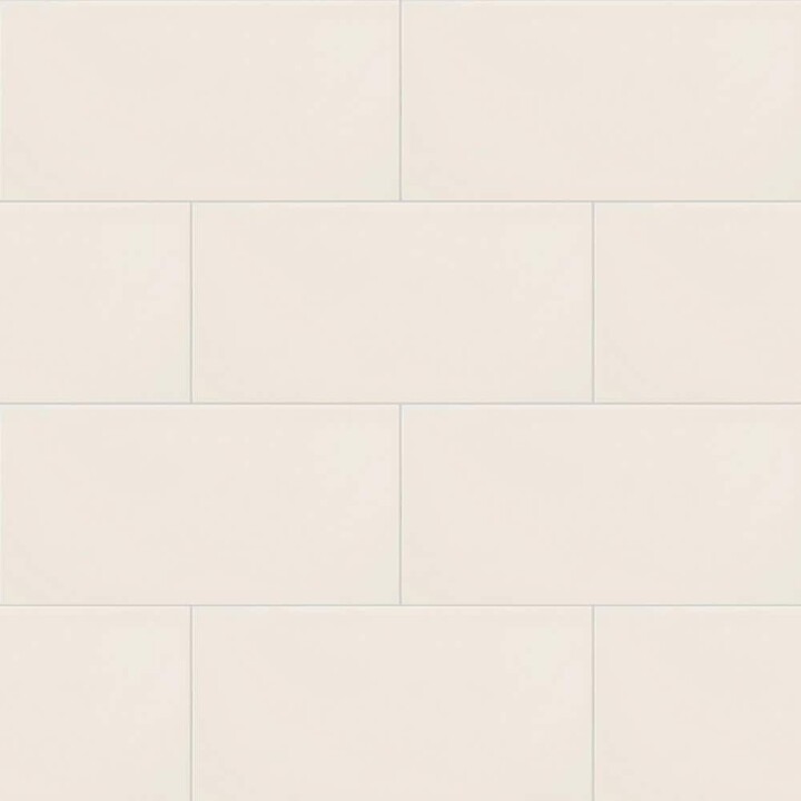 Streamline Buff Matte 3 in. x 6 in. Ceramic Wall Tile (11.19 sq. ft. / Case)