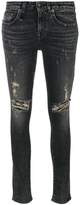 Thumbnail for your product : R 13 skinny distressed jeans
