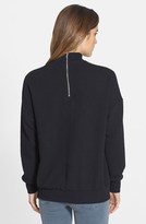 Thumbnail for your product : Everleigh Mock Turtleneck Zip Back Sweatshirt