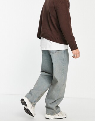 Collusion x014 90s extreme baggy jeans in blue wash