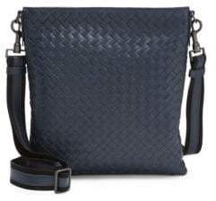 Bottega Veneta Borsa Intrecciato Leather Crossbody Bag