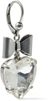 Thumbnail for your product : Tory Burch Silver-tone Crystal Earrings