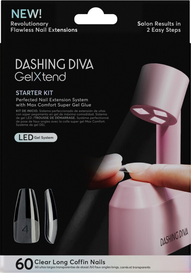 DASHING DIVA GelXtend Starter Kit - Long Coffin