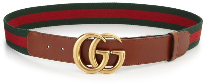 gucci webbing belt