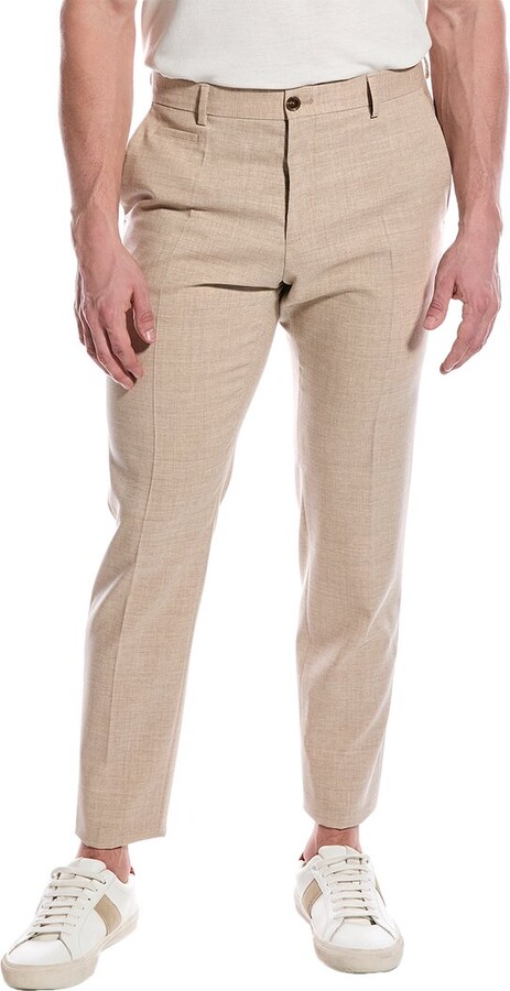 BOSS Hugo Boss Slim Fit Wool-Blend Pant