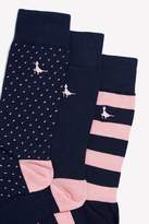 Thumbnail for your product : Jack Wills Alandale 3 Pack Socks