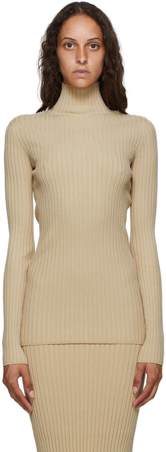 tight turtleneck dress