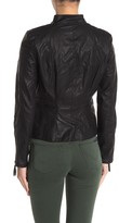 Thumbnail for your product : Blanknyc Denim Faux Leather Vegan Moto Jacket