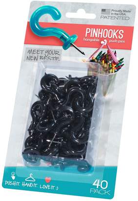 Pinhooks Value Push Pin 40-Pack Wall Hooks