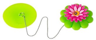 Addis Vigar by Flower Power Plug, Green/ Pink by