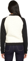 Thumbnail for your product : Members Only Baseball Jacket Black White