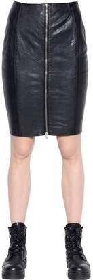 BLK DNM Skirt 24 In Leather