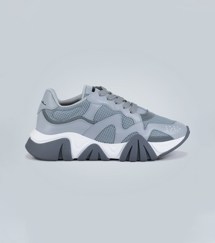 versace trainers grey