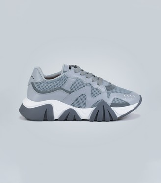 grey versace trainers
