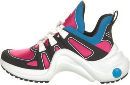 Louis Vuitton Neoprene Printed Chunky Sneakers w/ Tags - ShopStyle