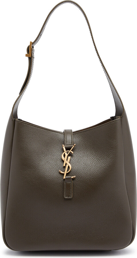 Saint Laurent Le 5 à 7 Small Leather Hobo bag