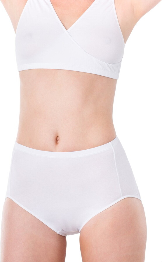 Cotton Essentials Full High Cut Brief