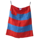 Thumbnail for your product : Sonia Rykiel SONIA BY Multicolour Linen Skirt