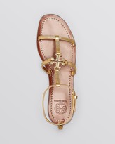 Thumbnail for your product : Tory Burch Flat Ankle Strap Sandals - Lowell