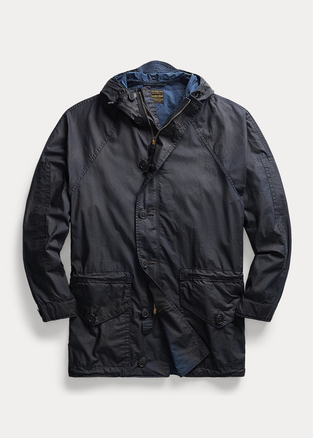 ralph lauren waxed cotton jacket