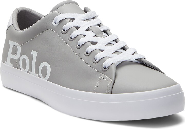 Polo Ralph Lauren Men's Gray Sneakers & Athletic Shoes | ShopStyle