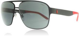 Polo Ralph Lauren PH3105 Sunglasses Rubber Black 931987 62mm